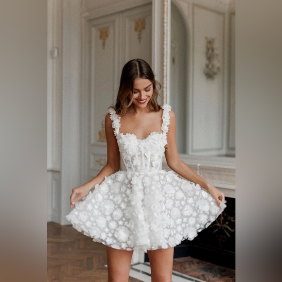 Rosie Etienne Primrose Bridal Dress SIZE US4/UK8 NEW WITH TAGS - Picture 2 of 14